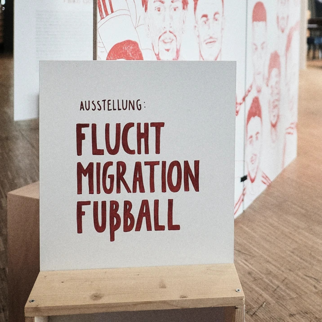 Exhibition: Refuge, migration and soccer