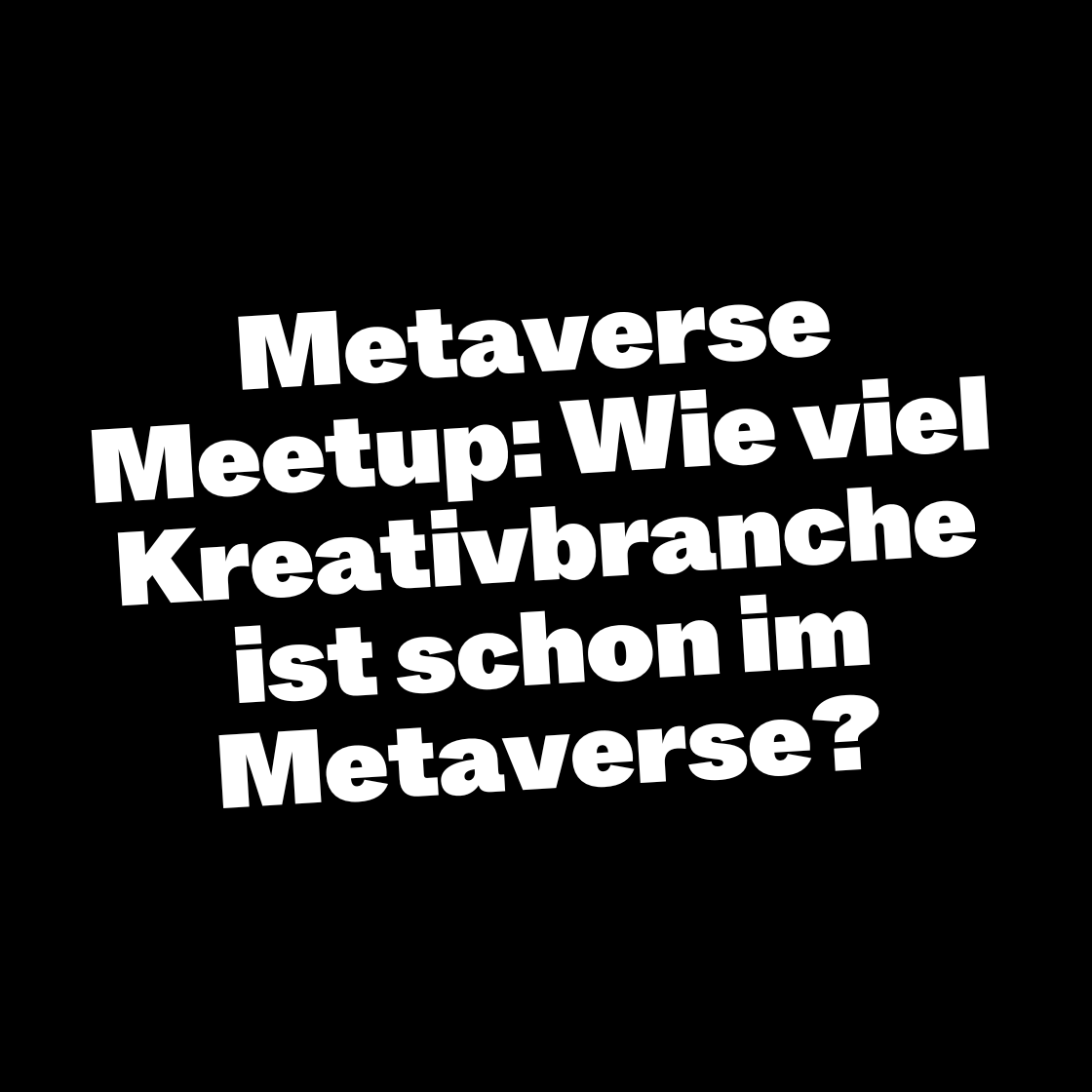 Metaverse Meetup