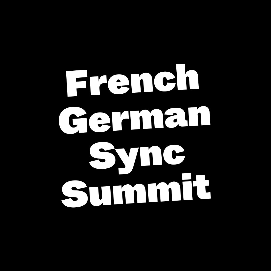 French German Sync Summit