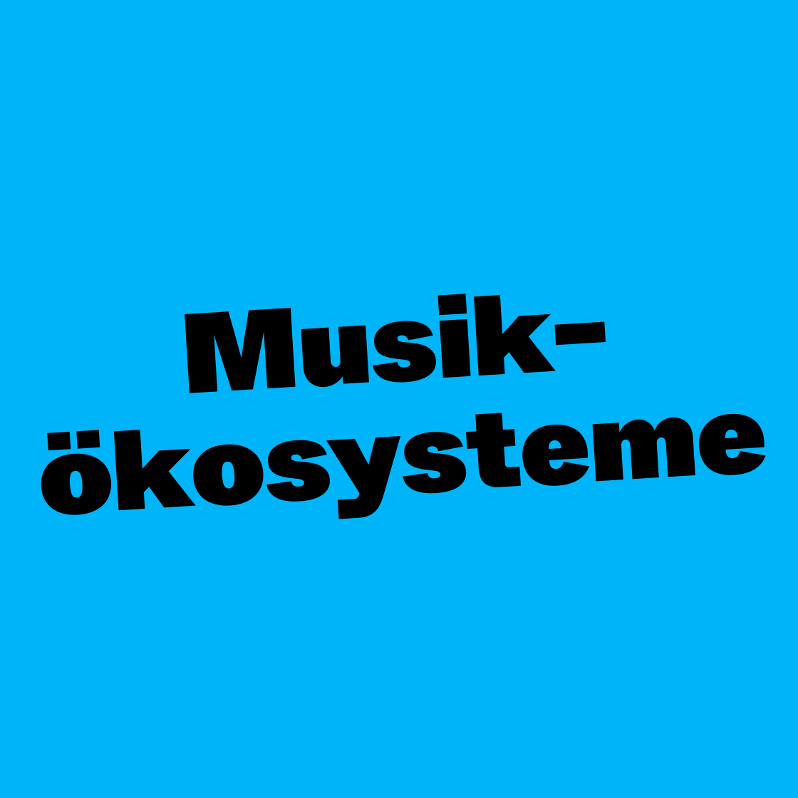 Musikökosysteme